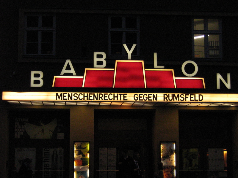 rumsfeld plays babylon